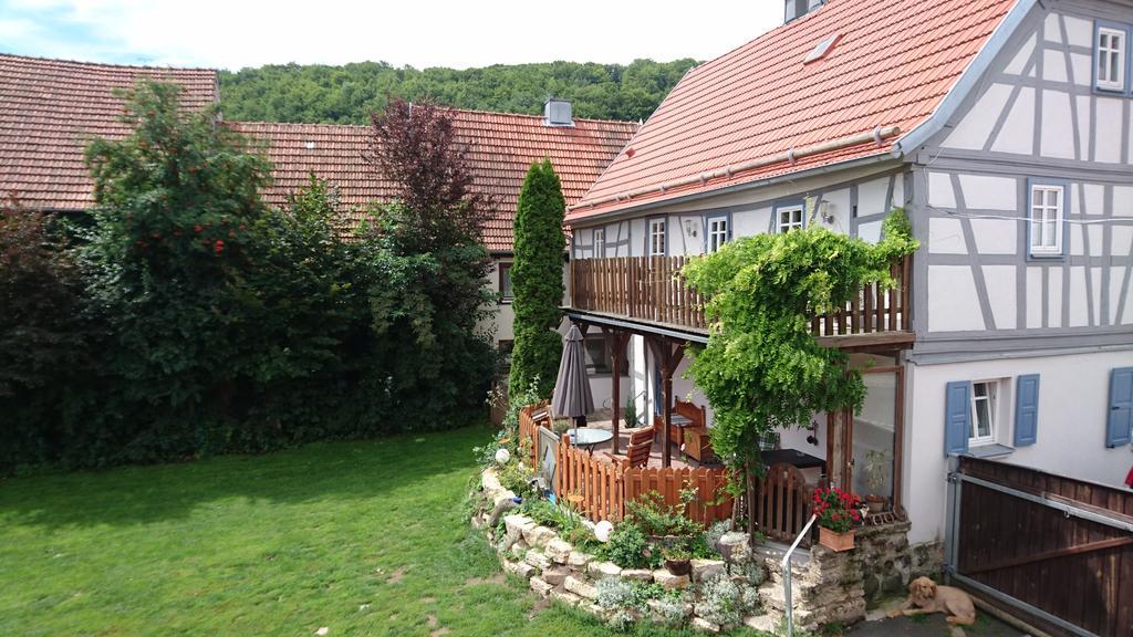 Ferienhaus Am Eisgraben Хаузен Стая снимка