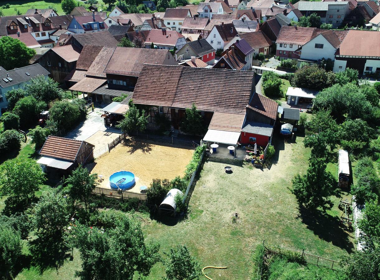 Ferienhaus Am Eisgraben Хаузен Екстериор снимка